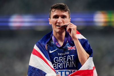 Jake Wightman reveals how he overcame ‘very bleak years’ to land silver medal at World Athletics Championships