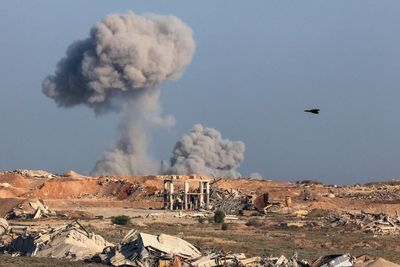 Gaza children’s hospital struck as Israel deploys new bombs