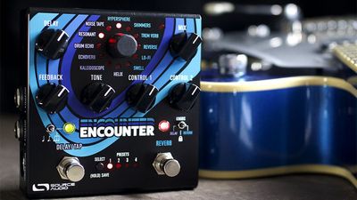 “Players have asked us to push further – into more adventurous, exploratory delay and reverb”: Source Audio dials up the ambience with the Encounter – six reverbs, six delays, one tricked-out pedal for “deeply immersive soundscapes”