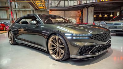 We Saw the Genesis X Gran Coupe Concept In Person. It's Gorgeous