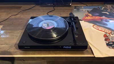 Philips' versatile new Bluetooth turntable features a built-in CD player