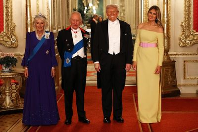 Watch live: King and Queen host lavish state banquet for Donald Trump at Windsor Castle