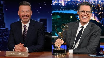 ‘This Is Real.’ Stephen Colbert Recounts The Solid Jimmy Kimmel Did For Him Ahead Of His Emmys Win (And How He Wants To Pay Him Back Next Year)