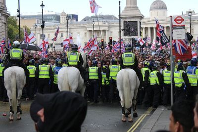 Man arrested for 'calling for Starmer to be assassinated' at huge Tommy Robinson rally