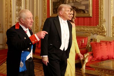 King urges Trump to protect the environment in pointed state banquet speech