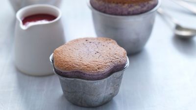 Your guests won't believe you made these special occasion soufflés – they are restaurant-worthy