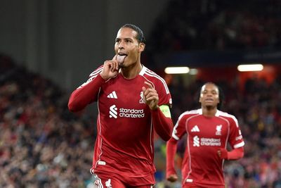 Van Dijk’s late header earns Liverpool dramatic win against Atlético Madrid
