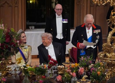 Donald Trump hails ‘priceless and eternal’ bond between US and Britain at lavish state banquet with King