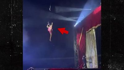 A circus performer’s life-threatening stunt goes horribly wrong as she plummets to the ground