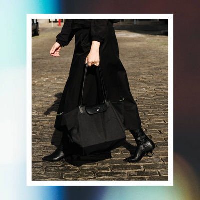My Longchamp Le Pliage Tote Is the Only Fashion Week Accessory I Care About