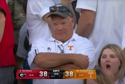 College football fan goes viral for reactions on jumbotron