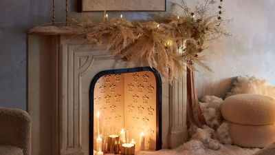 These Anthropologie decorations are far too gorgeous to keep for Christmas – I'm making the most of my buys and putting them up straight away