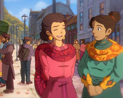 The Glassworker review – beautiful Ghibli-esque anti-war fable