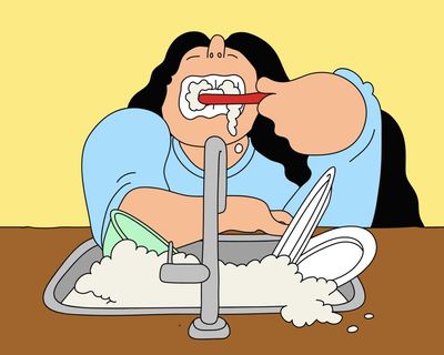 You be the judge: should my housemate stop brushing her teeth at the kitchen sink?