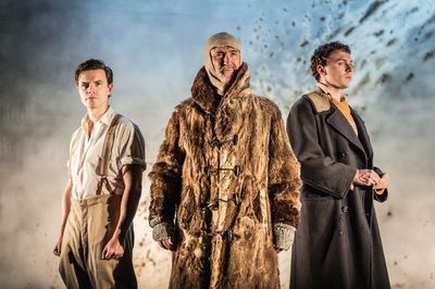 Romans, a novel at Almeida Theatre: 'hugely ambitious portrait of masculinity'