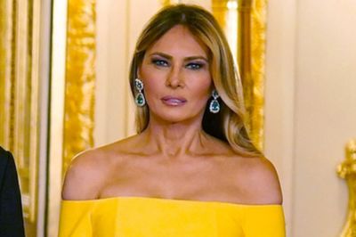 Melania Trump’s dress creates optical illusion – but what colour do you see?