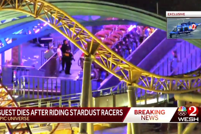 ‘Tragic event’ leaves visitor dead on roller coaster at Orlando’s Universal theme park
