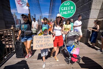 ‘Sun day’: US climate activists to rally for clean energy amid Trump attacks