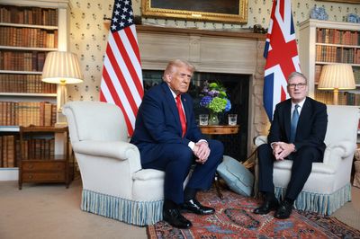 Trump hails strength of US-UK ties as he visits Starmer at Chequers