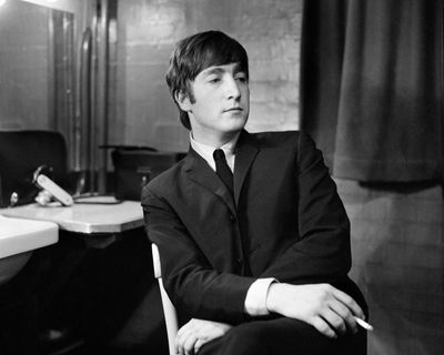 John Lennon’s school desk goes on display at Beatles Museum in Liverpool