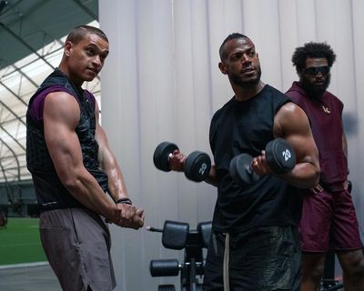 Him review – Jordan Peele-produced football horror is a disappointing fumble
