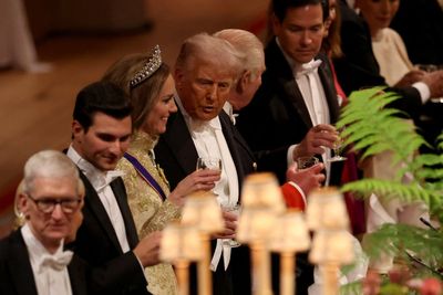 What it was like to dine at the state banquet for Donald Trump