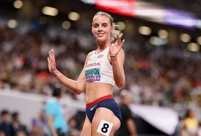 World Athletics Championships: Relieved Keely Hodgkinson cruises into 800m semi-final