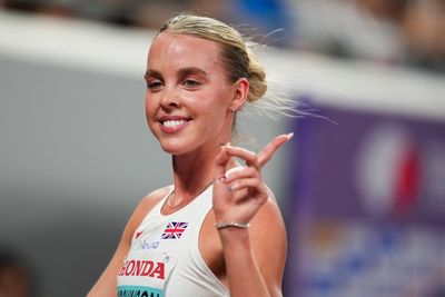 Keely Hodgkinson dismisses boredom to start World Championships in style