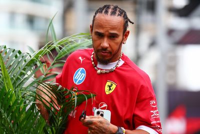 Lewis Hamilton says prospect of 2025 F1 win for Ferrari is ‘far-fetched’