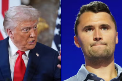 Trump says he told Charlie Kirk he could become president one day