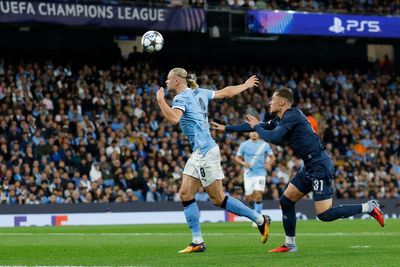 Man City v Napoli live: Haaland and Doku goals give City perfect Champions League start over 10-man visitors