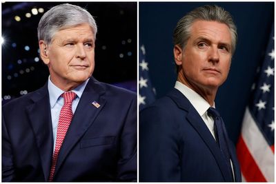Newsom takes down Hannity after he claims no ‘prominent conservative’ wanted Kimmel off-air
