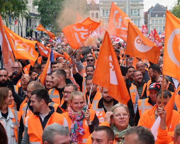 Strike action across France as hundreds of thousands march to demand PM rethinks budget cuts