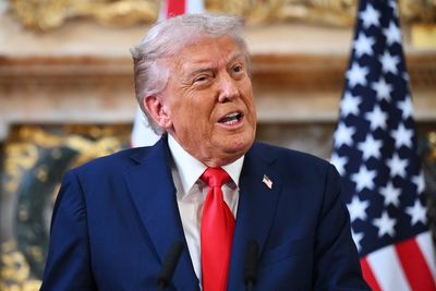 Watch Trump tell reporters that Charlie Kirk could have become president