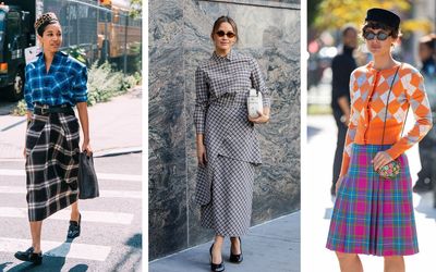 Best checked and tartan maxi skirts for your new season wardrobe