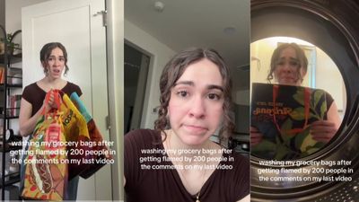 ‘Some peoples bags reeked, were sticky and over disgusting’: Former cashiers reveal the horrifying truth about customers’ reusable bags