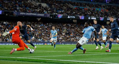 Doku decorates Manchester City’s win over Napoli after De Bruyne return ends early