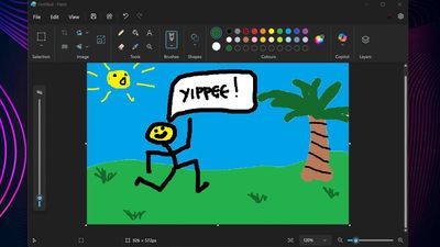 Microsoft's Paint now lets you save projects as layered files in the latest Insider build, as part of its continued efforts to make the default image editor great again