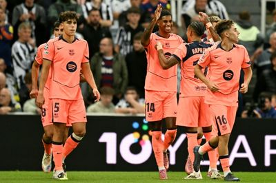 Barcelona Beat Newcastle, Man City See Off Napoli In Champions League