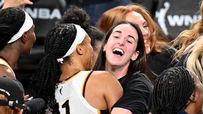 Caitlin Clark Goes Bonkers Celebrating Fever's Dramatic Comeback Win to Eliminate Dream