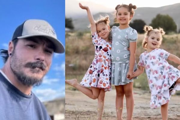 Officials find remains they believe are an ex-soldier wanted for deaths of his three daughters