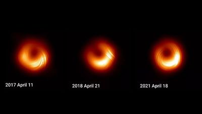 'Dramatic' changes spotted in first black hole ever imaged