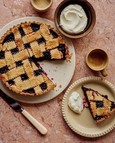 Benjamina Ebuehi’s recipe for blackberry and bay crostata