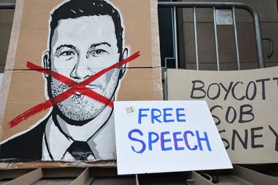 How Jon Stewart reacted to ABC’s suspension of Jimmy Kimmel’s show