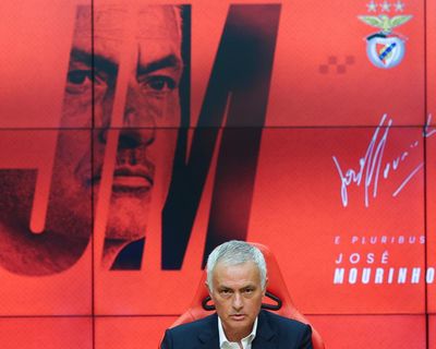 ‘Mourinho is more than a man – he’s a global brand’: coach returns to Benfica with plenty to prove