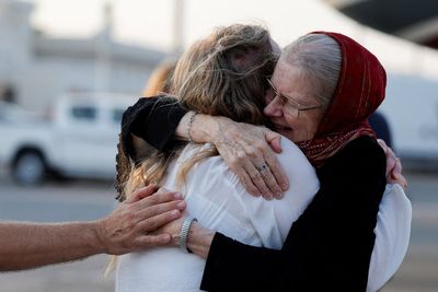 Watch: Emotional moment elderly British couple reunite with daughter after being released from Afghan jail