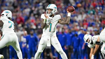 Josh Allen and Tua Tagovailoa Combined to Dink and Dunk at a Historic Level