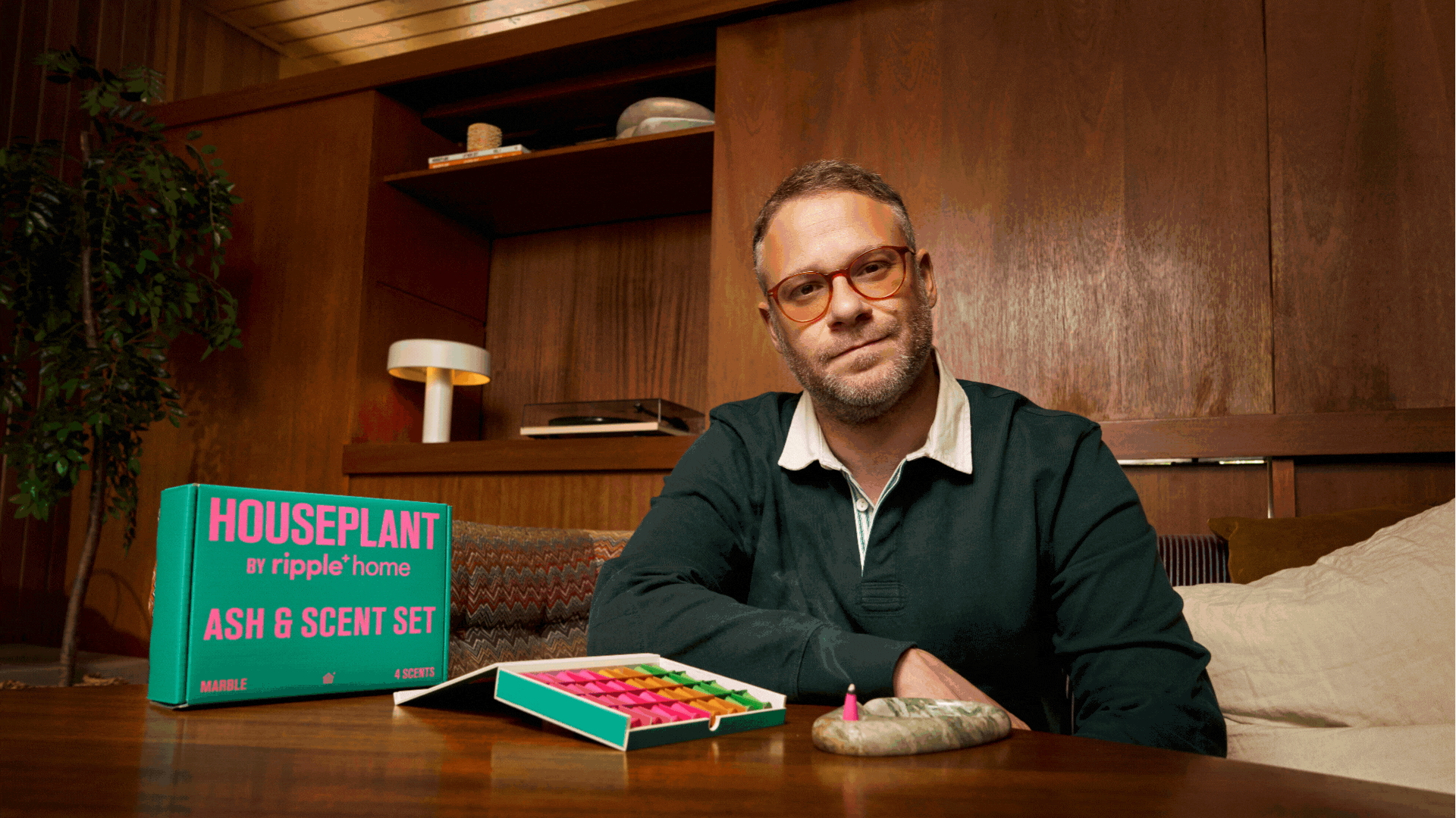 Seth Rogen Just Dropped a Collection With This Incense Brand, and It Just So Happens to be Totally Autumn-Friendly