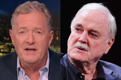 Piers Morgan brands John Cleese ‘hypocrite’ in angry clash over Jimmy Kimmel