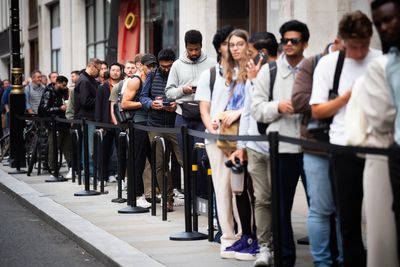 Apple fans queue up as the iPhone 17 goes on sale